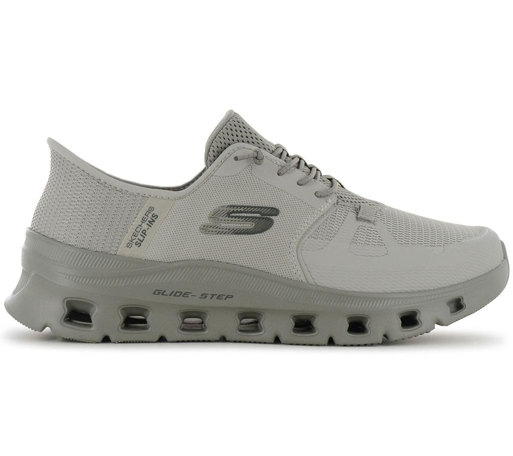 Skechers Nazouváky: Glide-Step Pro - Pánské tenisky Boty Olivově zelené 232930-OLV ORIGINÁL