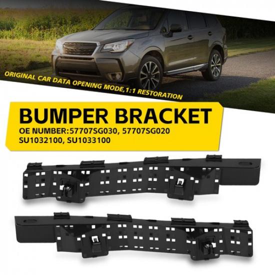 2-4X Front Left +Right Side Bumper Support Bracket For 2014-2018 Subaru Forester