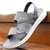 2024 New Summer Fashion Men Leather Sandals Outdoor Comfortable Breathable Sports Casual Non-Slip Beach Luxury Sandals
