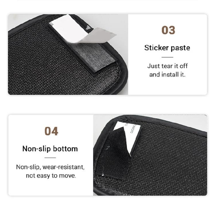 Multifunctional Leather Storage Organizers Bag Suitable for Cars Daily Commute Ensuring Orderly Arrangement of