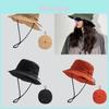 Outdoor Sonnenschutzhut mit breiter Krempe, faltbar aus Nylon, für Männer und Frauen