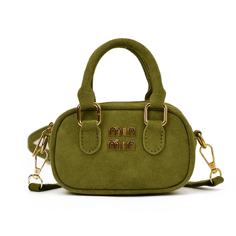 Korean Style Frosted Princess Crossbody Bag - Versatile Women's Shoulder Bag for Little Girls