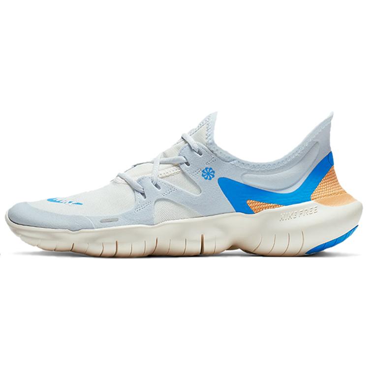 

новые женские Nike Free Rn 5 Just Do It серые синие геройские 38.5