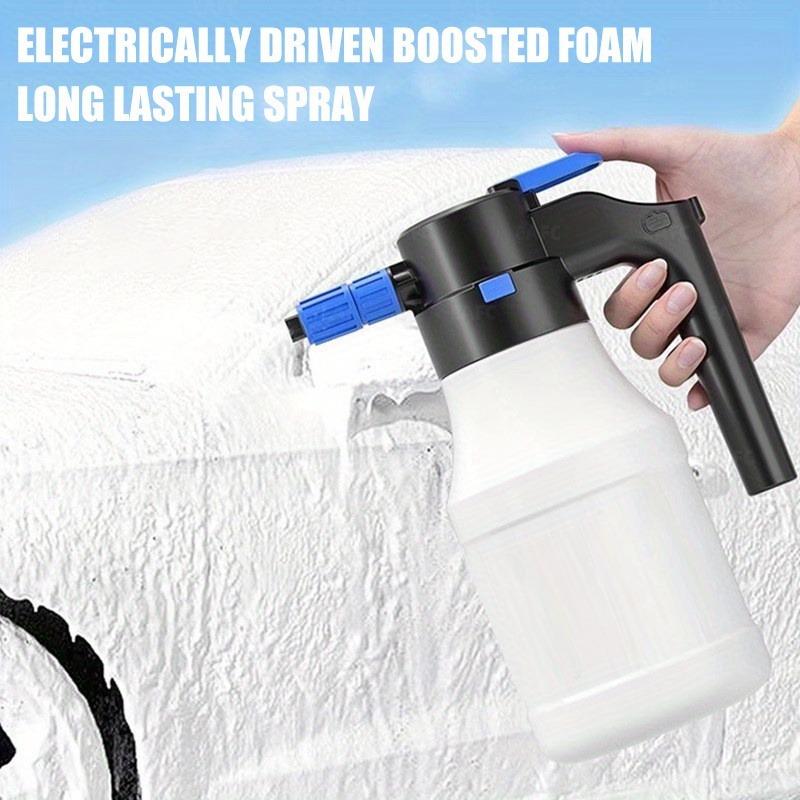 EAFC 1.5L Electric Car Foam Sprayer, Car Wash Hand-held Foam Watering Can Air Pressure Sprayer, For Car Wash Foam Gun Car Washing RV Washing
