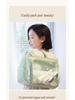 Large Waterproof PU Travel Bag - Wet/Dry Separation, Portable Fitness & Toiletry Storage