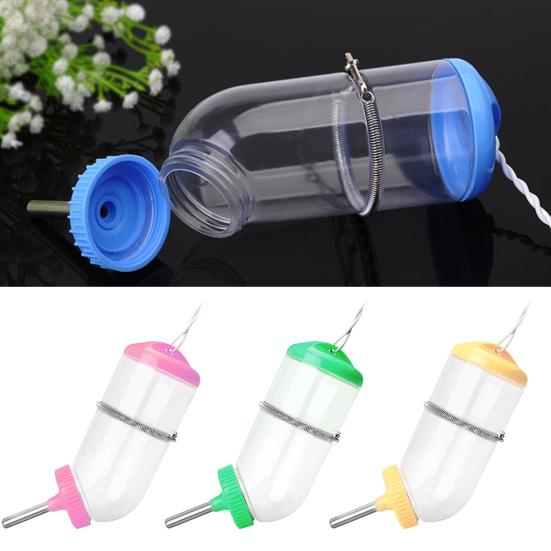 300/500ml Pet Rabbit Dog Hamster Hanging Auto Water Bottle Dispenser Feeder