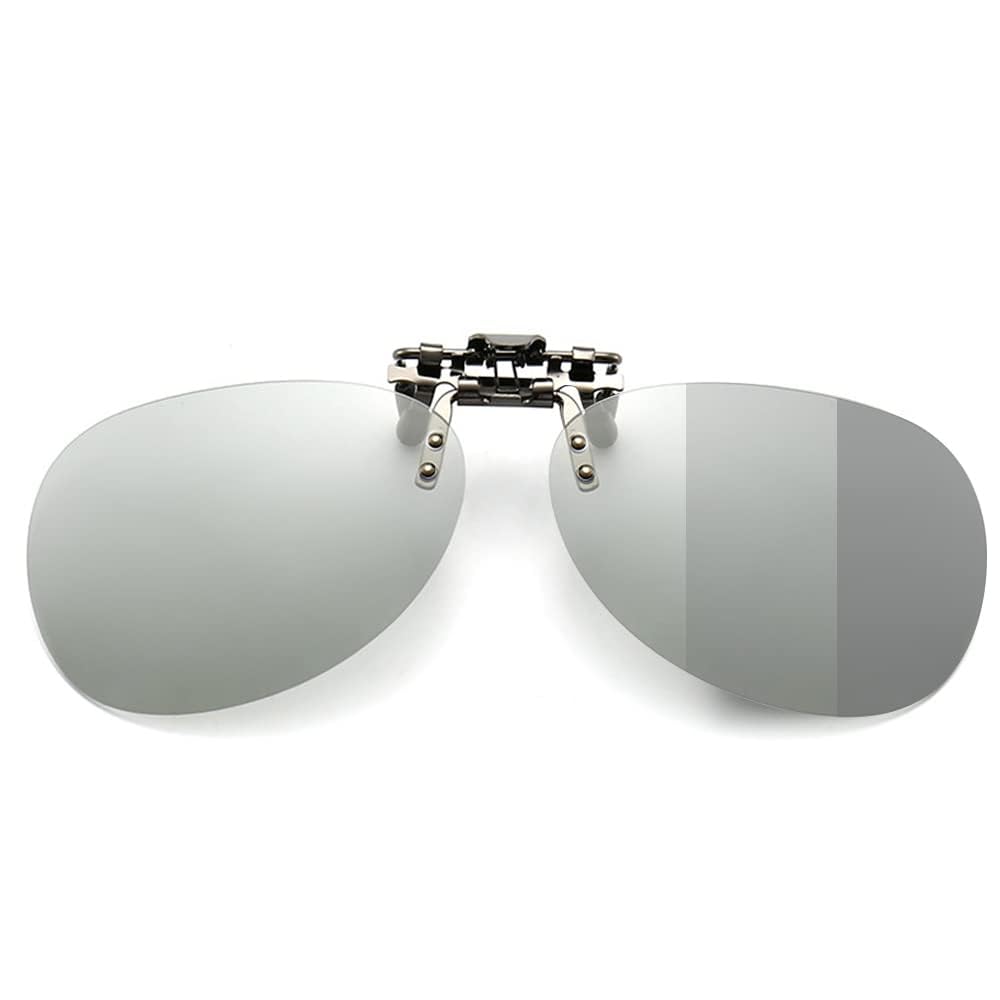 

SOXICK Водительские UV400 День и Ночь для и Гольфа Накладные Солнцезащитные очки, Меняющие цвет, Фотохромные, Поляризованные, Накладные, Сверхлегкие, Защита,