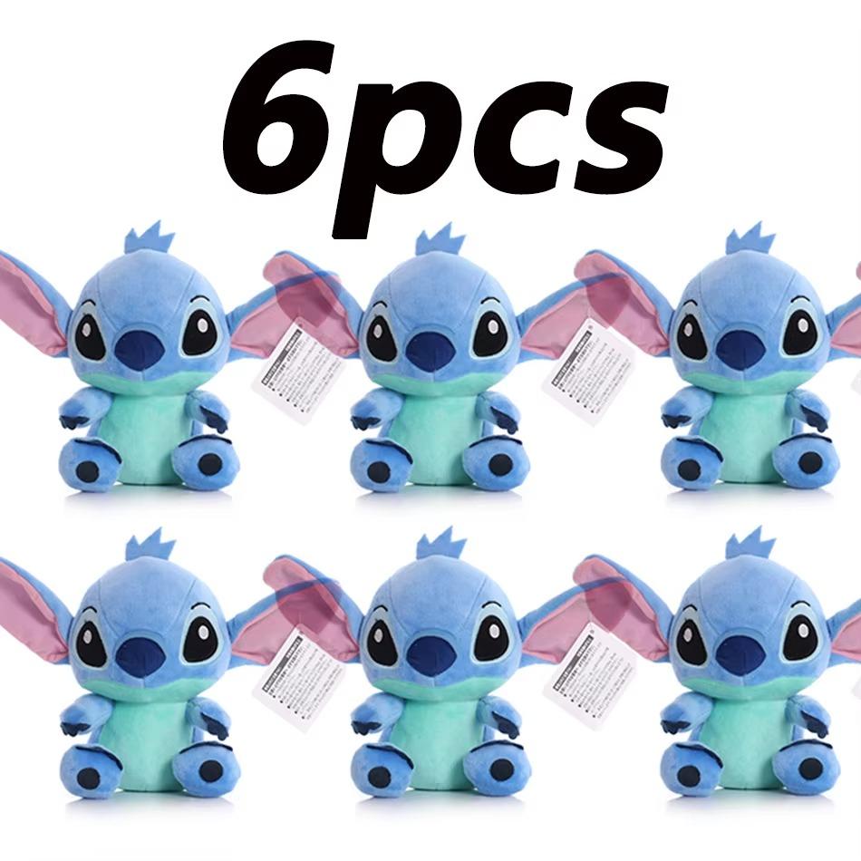 New 12Cm 20Cm 25Cm Stitch Stuffed Plush Models Cartoon Stuffed Plush Dolls Anime Plush Baby Toys Kawaii Kids Birthday Gift