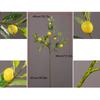 Artificial Lemon Yellow Berries Branch Wedding Home Party Decor Simulation Flower Arrangement LemonTree Decor Imitation Plants