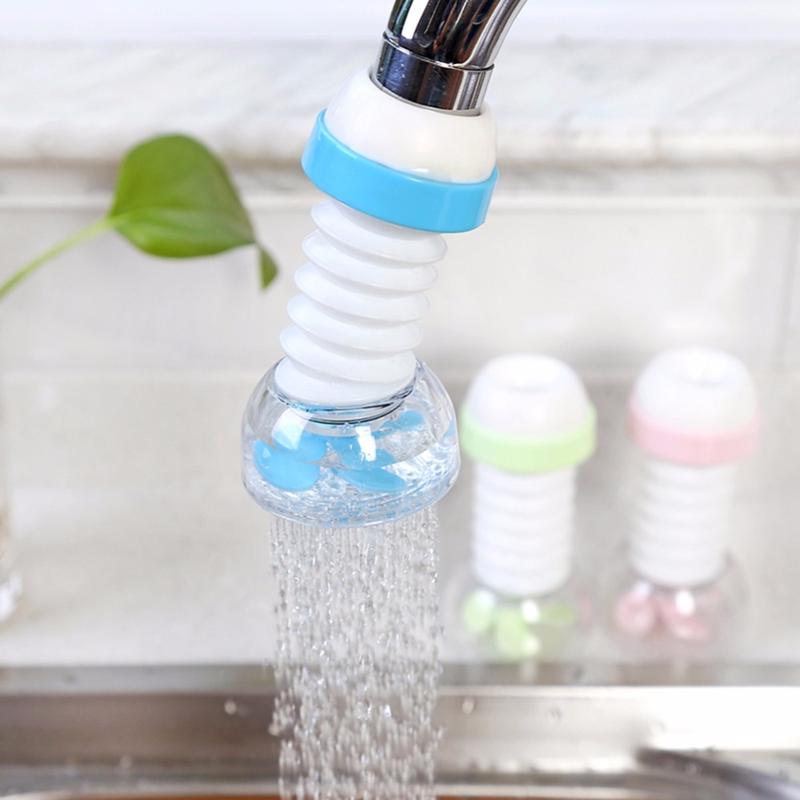 360 Rotary Water Saving Kitchen Faucet Shower Head Bathroom Faucet Nozzle Tap Adapter Bubbler