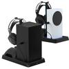 Cooling Fan for Game Machine Cooling Stand with LED Indicator,2 Controller Charging Stand Dock