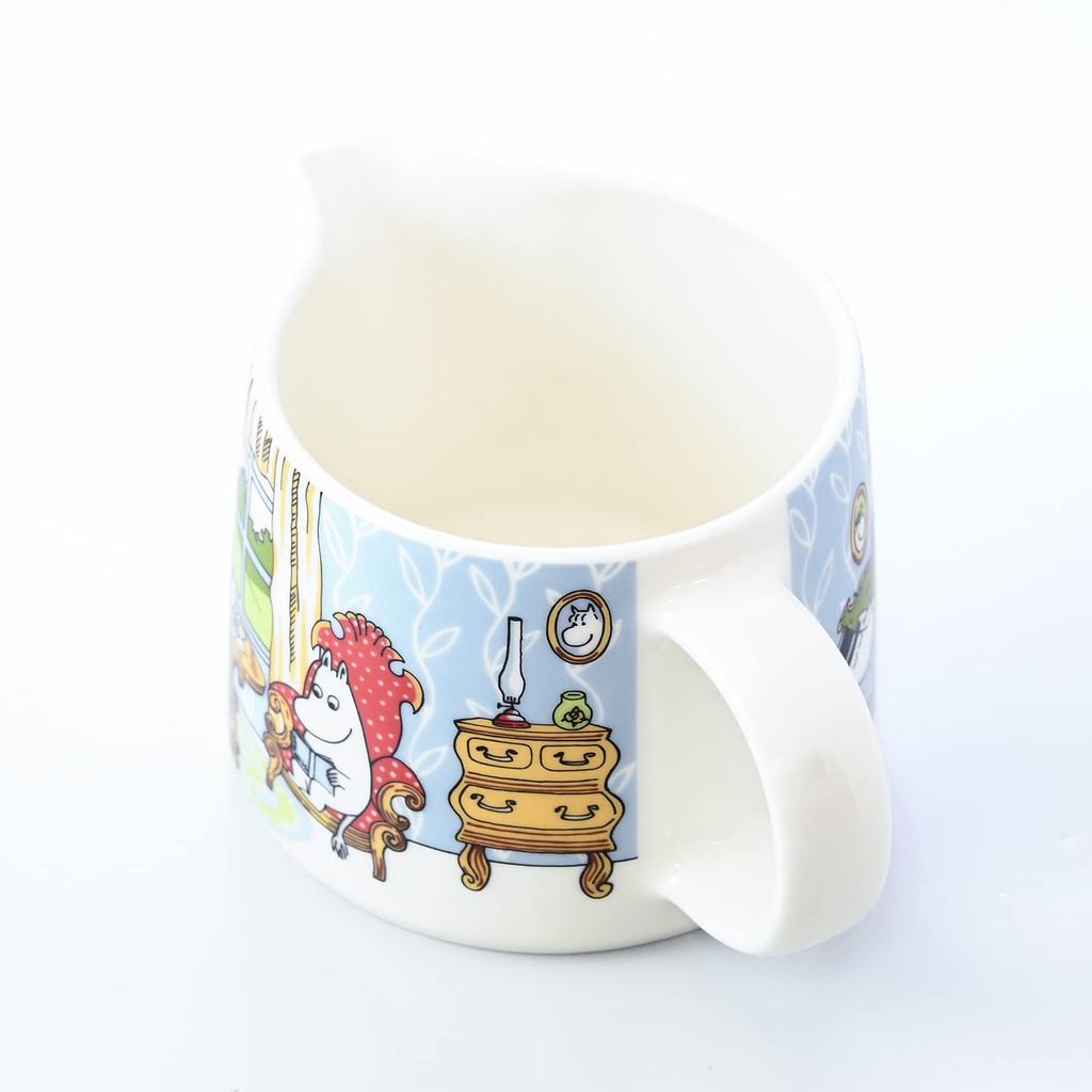 Arabia Moomin Series Afternoon In Parlour Pitcher, 350ml, 1026057 [Parallel Import]