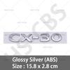CX30 CX50 CX60 CX90 Letter Logo Rear Trunk Emblem Badge Styling Body Tailgate Sticker