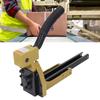 Cordless Handy Tacker for Cardboard Manual Carton Closure Stapler with Depth Nail Gun and Staple Handle Office Tool Sealers, Adjustment, Puller, Lock,