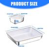 Durable Nonrust Steel 6Pcs Food Container Set Food Protectors For Keep Fruits Vegetables And Leftover Freshness
