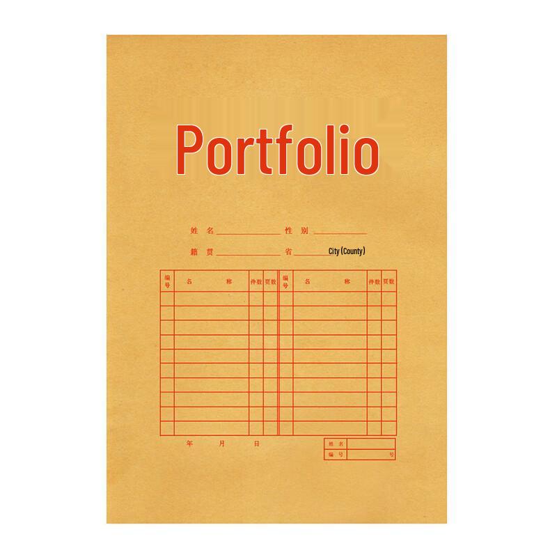 Deli Kraft Paper File Bags CN plug (adapter included)