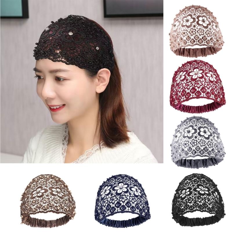 Stylish Lace Hairband With Comfortable Elastic Band Lightweight Design Headband Ideal For Fashion Accessories