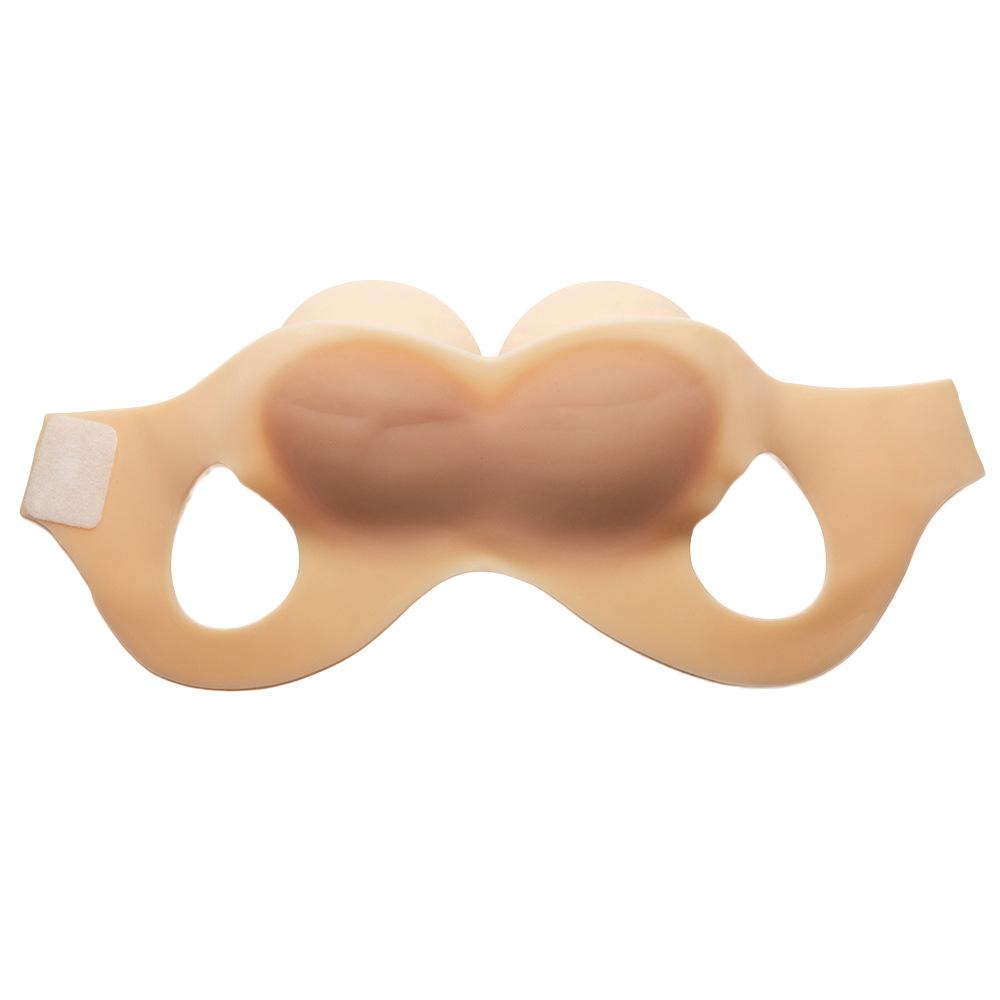 Vest Style Skinless Prosthetic Breast Bionic Skin Silicone Breast False Breast False Breast Cospaly False Breast False Girl