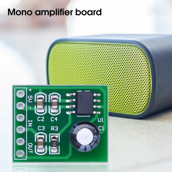 XH-M125 Mono Amplifier Plug Play Single Board Anti-interference Channel Mini 6W Power Amplifier