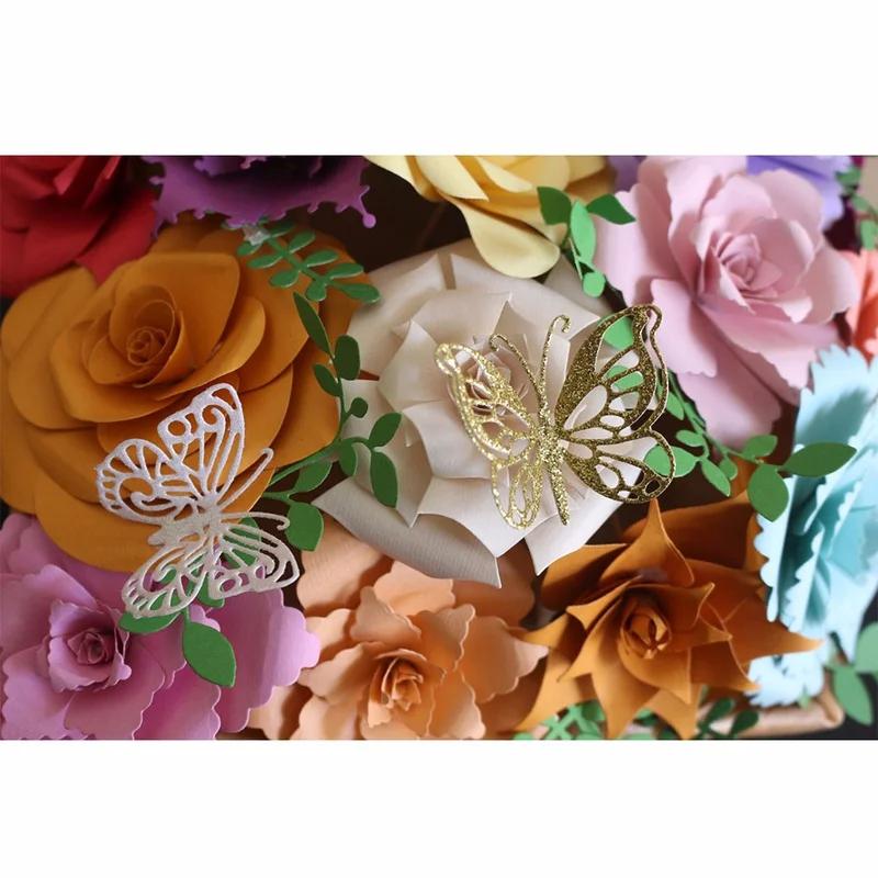 4Pcs Butterfly Metal Dies for Scrapbooking Embossing Cards Making DIY Paper Crafts Decor Stempel Cutting Tool