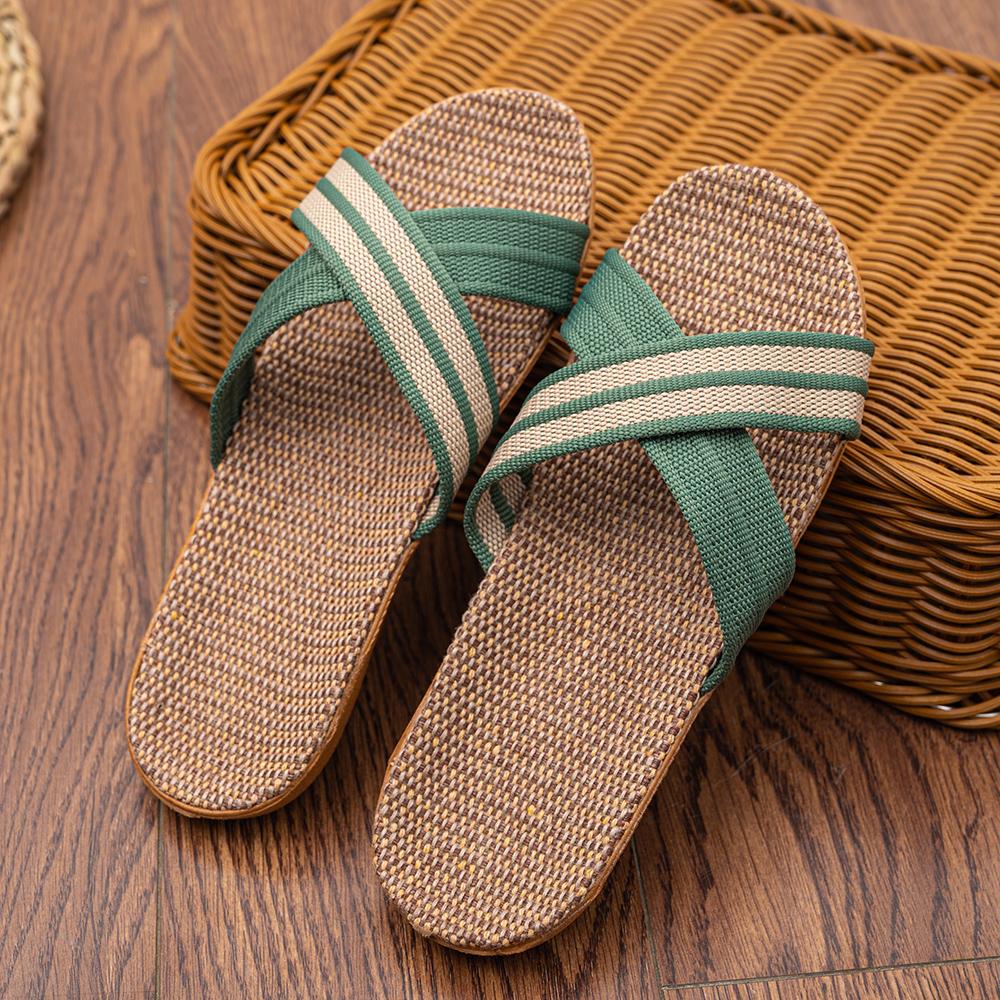 36-45 Kapcie damskie Lniane Casualowe letnie kapcie