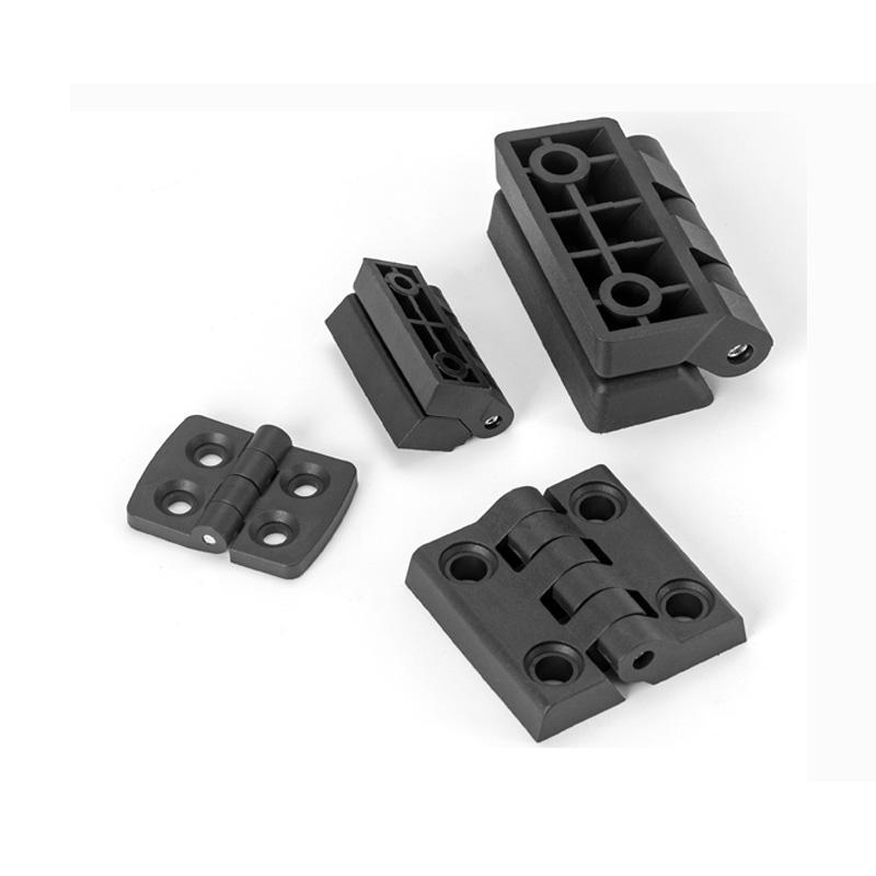 High Quality Folding Door Hinge Industry Strong Black Nylon Plastic