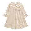 Children's Gold Velvet Pajamas - Autumn/Winter Homewear for Boys and Girls