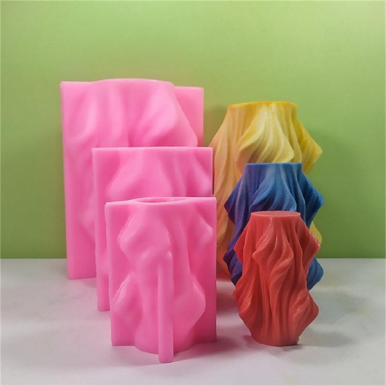 Silicone Candle Molds Epoxy Resin Mold DIY Handmade Soap Making Gypsum Mould