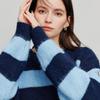 Chuyu Damen-Strickpullover mit Retro-Streifen, Herbst 2025