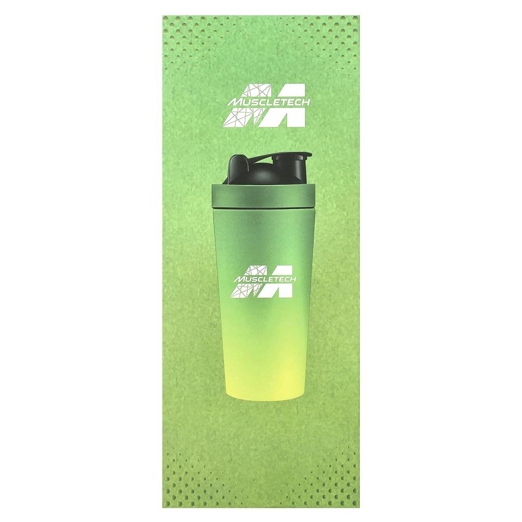 Shaker Jar, Stainless Steel, Green/Yellow, 739Ml(25Oz)