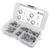 Boîte de 200 pièces Rondelles plates en acier inoxydable 304 1/4" 6 8 10 12 chacune 40 pièces