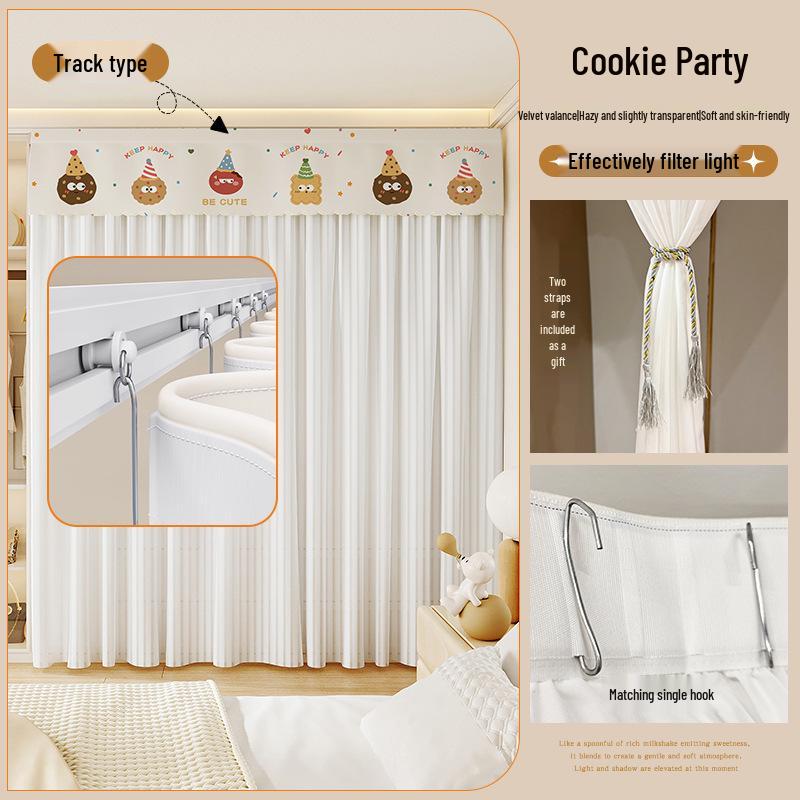 Punch-Free Shading Curtain: Dustproof Cover for Cabinets, Wardrobes, and Bookcases