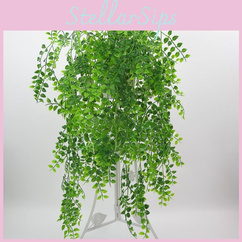 Plant Wall Panel Plastic Foliage Twisted Vines Interior Supplies Decoration
