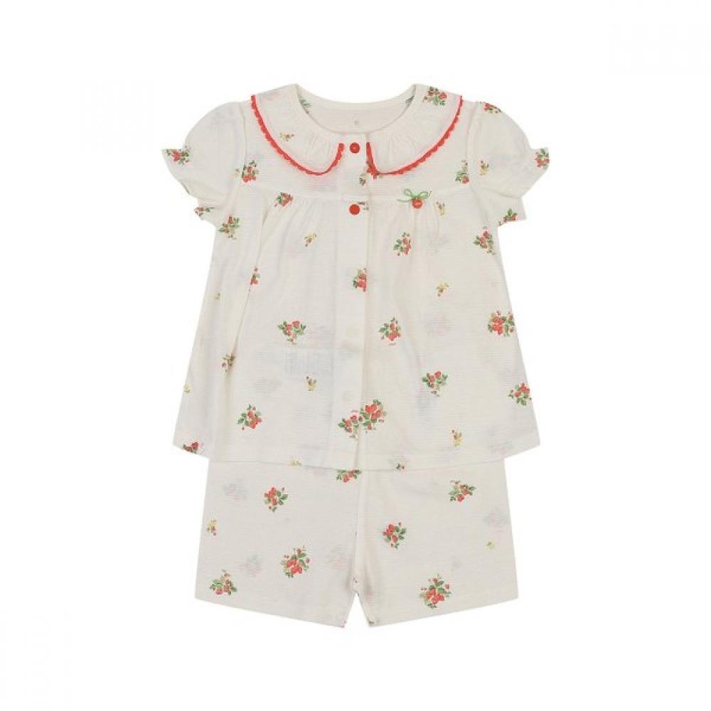 

Ettoi Summer New Product Rody Short Sleeve Underwear 07t3 17687 CREAM/2Y