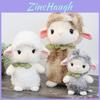 Soft Sheep Plush Doll With Fluffy Long Hair For Children Playroom Decor