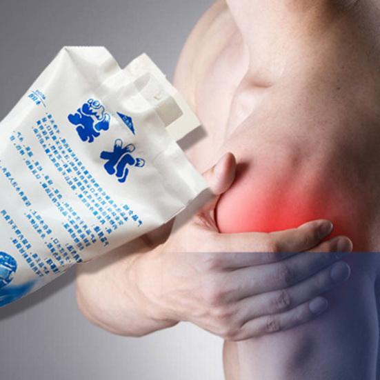 Bolsa de Hielo Primero Espesar Recargable Herramienta de Ayuda Reutilizable Bolsa de Hielo con Agua para Uso Médico