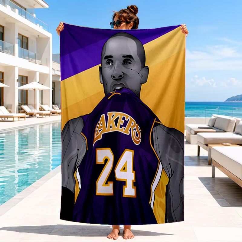 A Basketball Legend Beach Towel, Microfiber Beach Towel, Perfect For Pool, Beach, Travel, Home Decor Beach Party Fan gifts