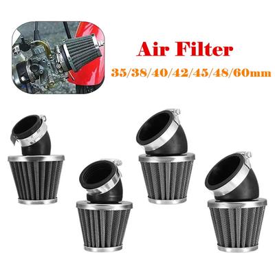 Universeel Motorfiets Luchtfilter Reiniger Past 50cc 110cc 125 140cc Motorfiets Pit Dirt Bike ATV Scooter 35/38/40/42/45/48/50/60mm