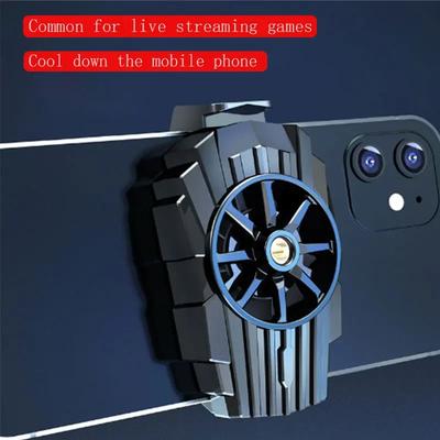 New Mini Cooling Fans For Mobile Phone Silent Cooler Cell Phone Gaming Radiator Game Cooler Portable Cooling Fan