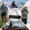 Any Weather Neck Worns Hand Warmers Zippered Storage Compartment Fabric Texture Suitable for Hiking Travel Winter Sports