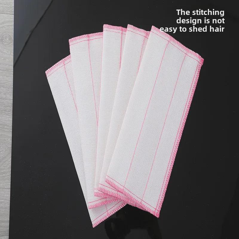 Thick Cotton Yarn Rags: Absorbent Oil & Water Dish Towels with Scouring Pads