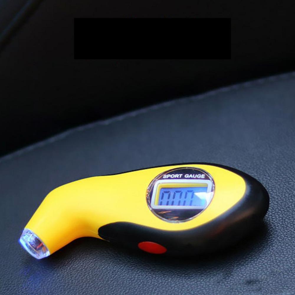 New High-Precision Car Tire Luminous Display Digital Tire Pressure Gauge Backlight Tire Monitoring Meter