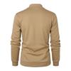 Men's Stand Collar Long Sleeve Jacket Casual Fashion for Everyday Wear