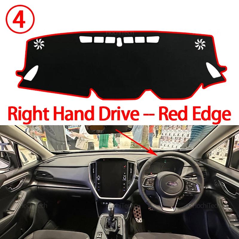 Dashboard Cover Protective Pad for Subaru Crosstrek Impreza GU -2025 Car Accessories Dash Board Sunshade Anto-UV Carpet