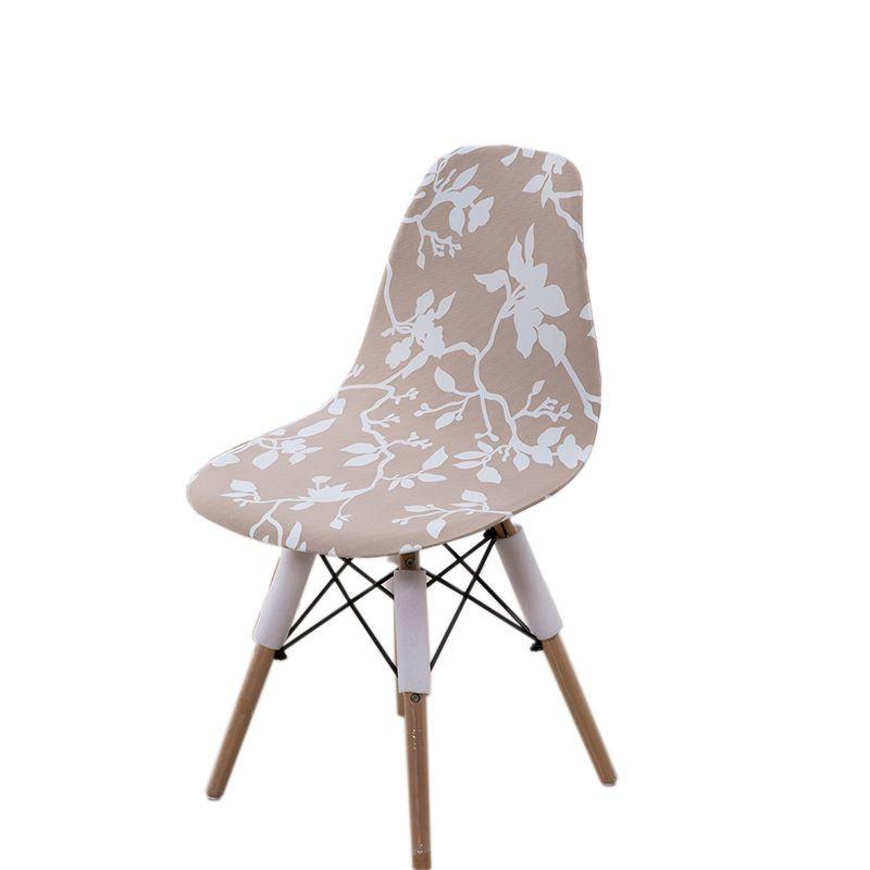 Soft Skinfriendly Removable Slipcover Chair Cover For Modern Home Dining Armless Seat
