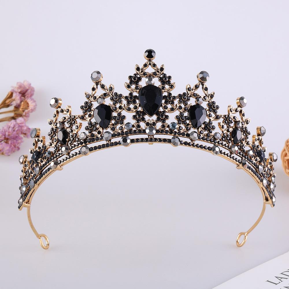

European and American Bride Crowns Alloy Rhinestone Princesses Children s Birthday Crowns Bride Wedding Headwear Wedding Accessories