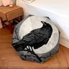 1 PC Automatic Folding Umbrella - Raven Pattern, Portable & Foldable Design with 8 Ribs, Christmas Birthday Gifts
