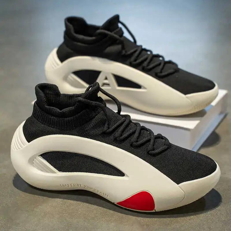 Flatform Winter Gym Shoes For Men Sports-et-leisure Loafers Men's Sneakers Sports Tenid Famous Brands Outings Trainers