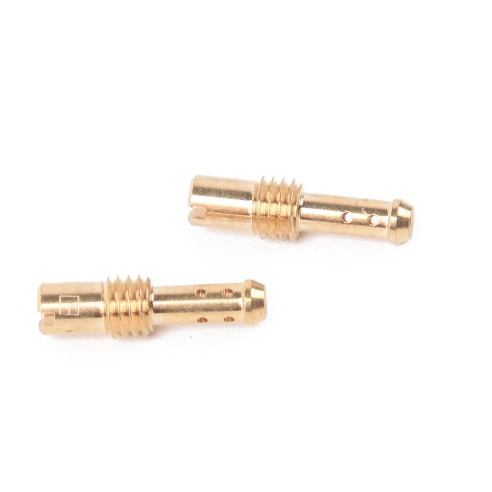 10*-Karburátorové pomalé trysky Sada trysek Pro karburátory Mikuni VM/TM/TMX 8 odvzdušňovacích otvorů