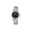 SHEEN Petite and Simple Swarovski Rhinestone Embellished Sports Business Quartz Movement Stainless Steel Strap Japanese and Korean SHE-4021D-1A